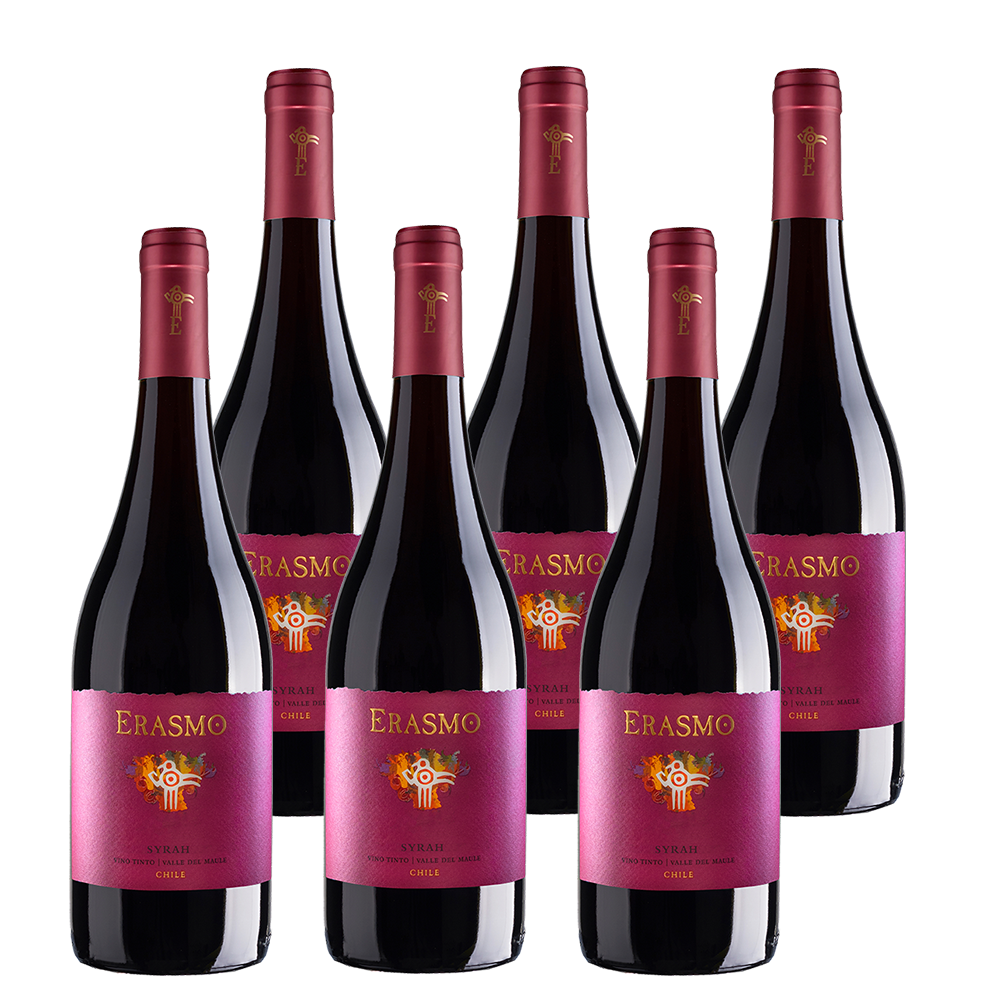 Caja 6 Erasmo Syrah 2022